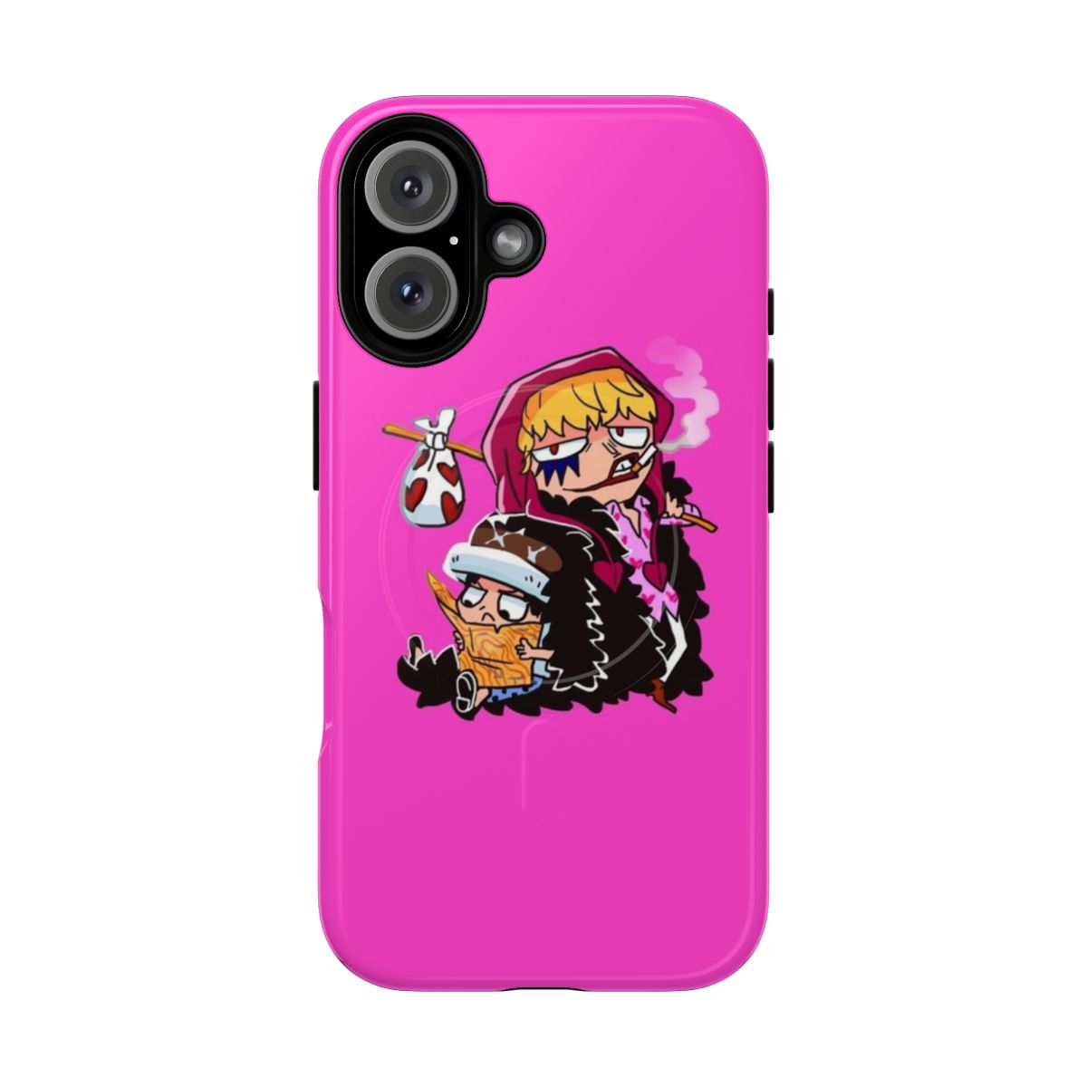 One Piece themed magnetic and tough phone case