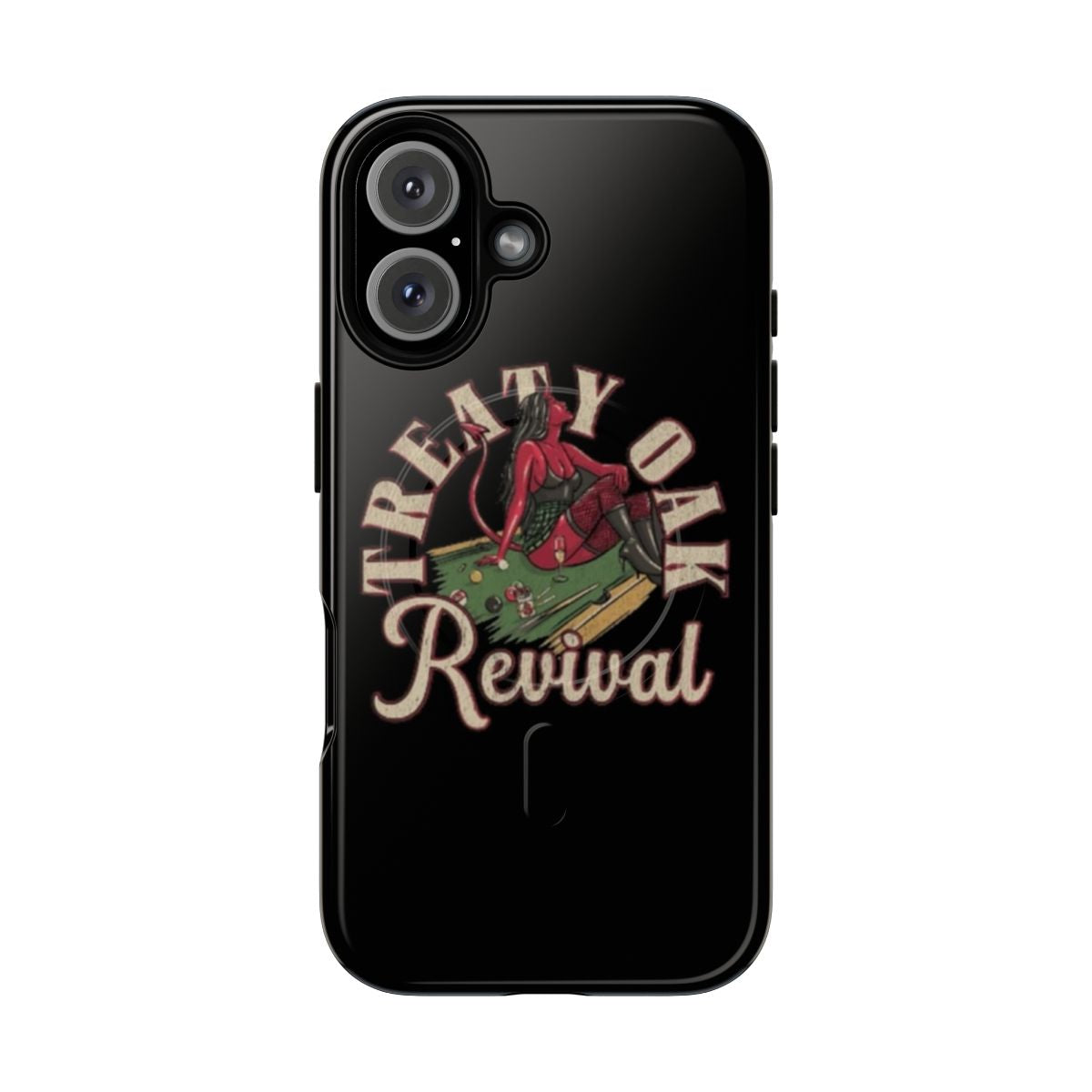 Magnetic tough phone case featuring the Treaty Oak Revival logo