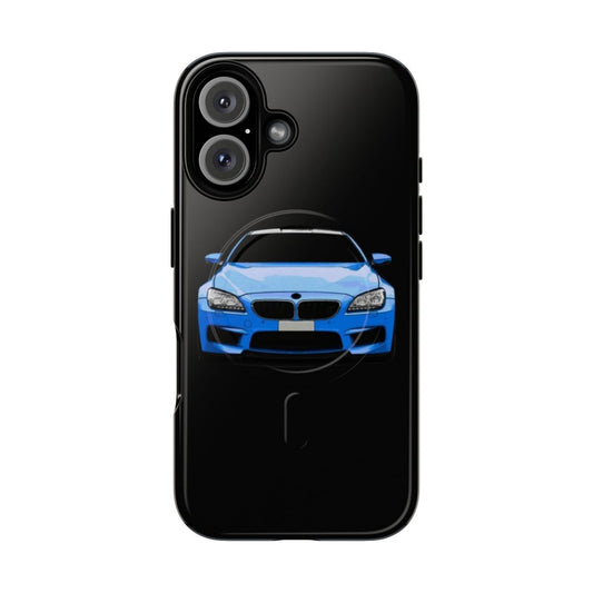 Magnetic tough phone case for BMW M6 and other Bimmer models