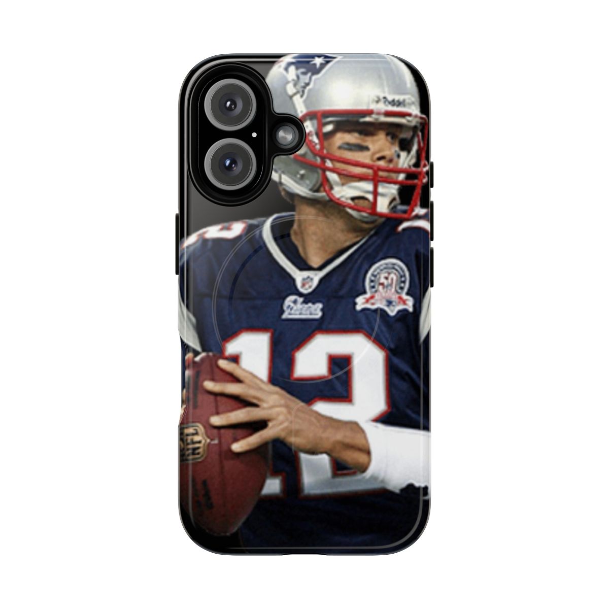 Magnetic tough phone cases for Patriots fans