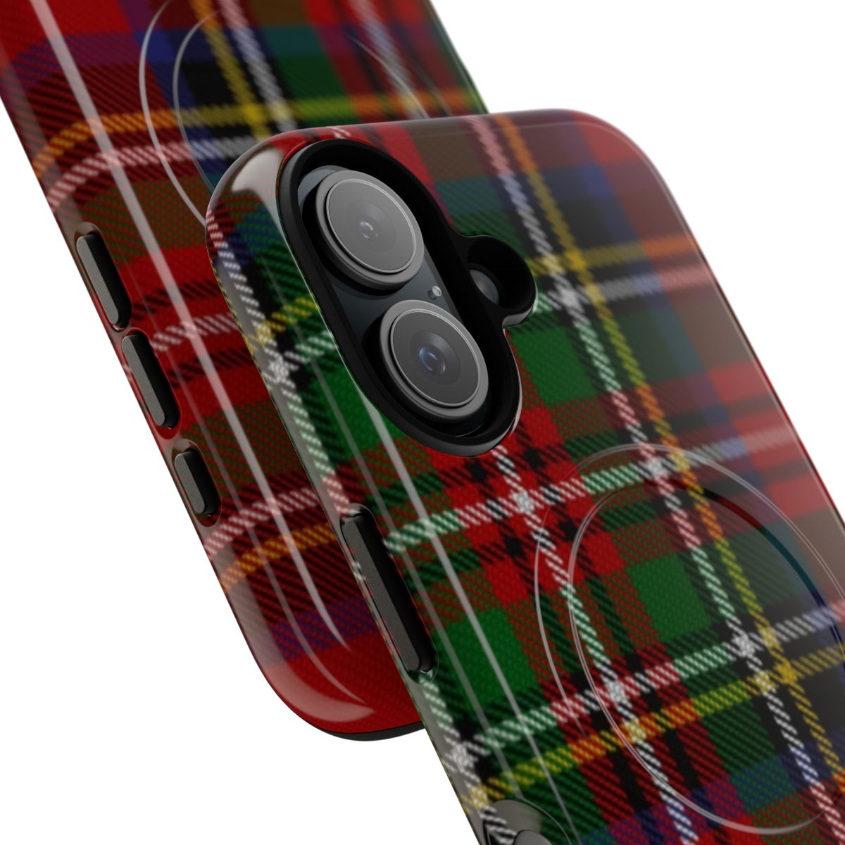 Stewart Clan Tartan Plaid Pattern Phone Case - Detail