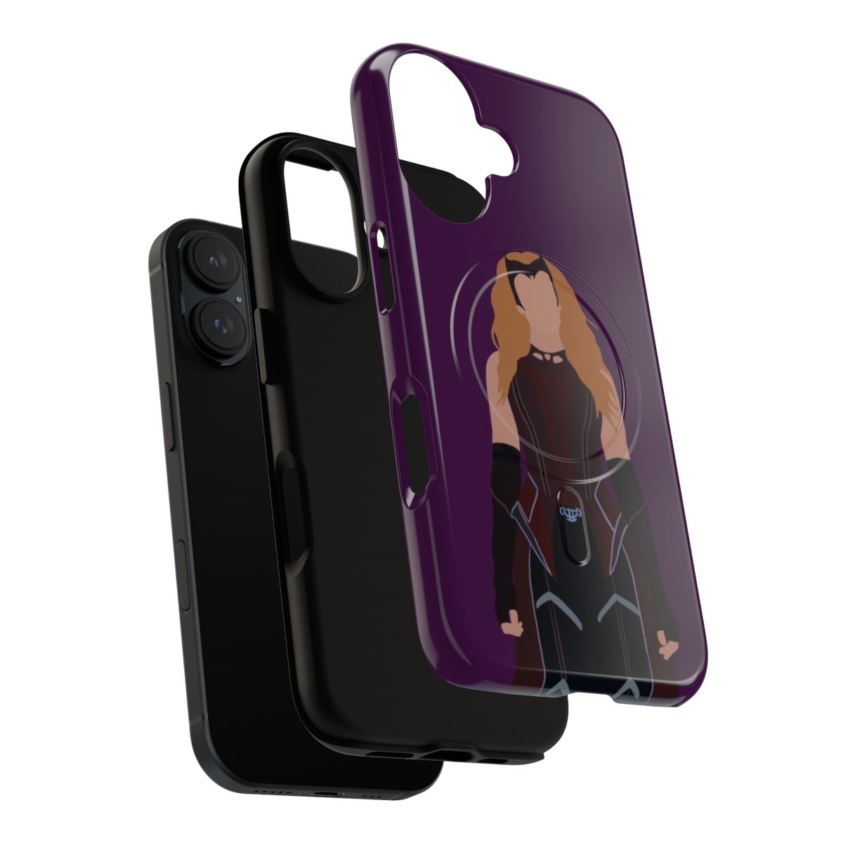 Marvel-inspired Tough Phone Case featuring Scarlet Witch design - Layers