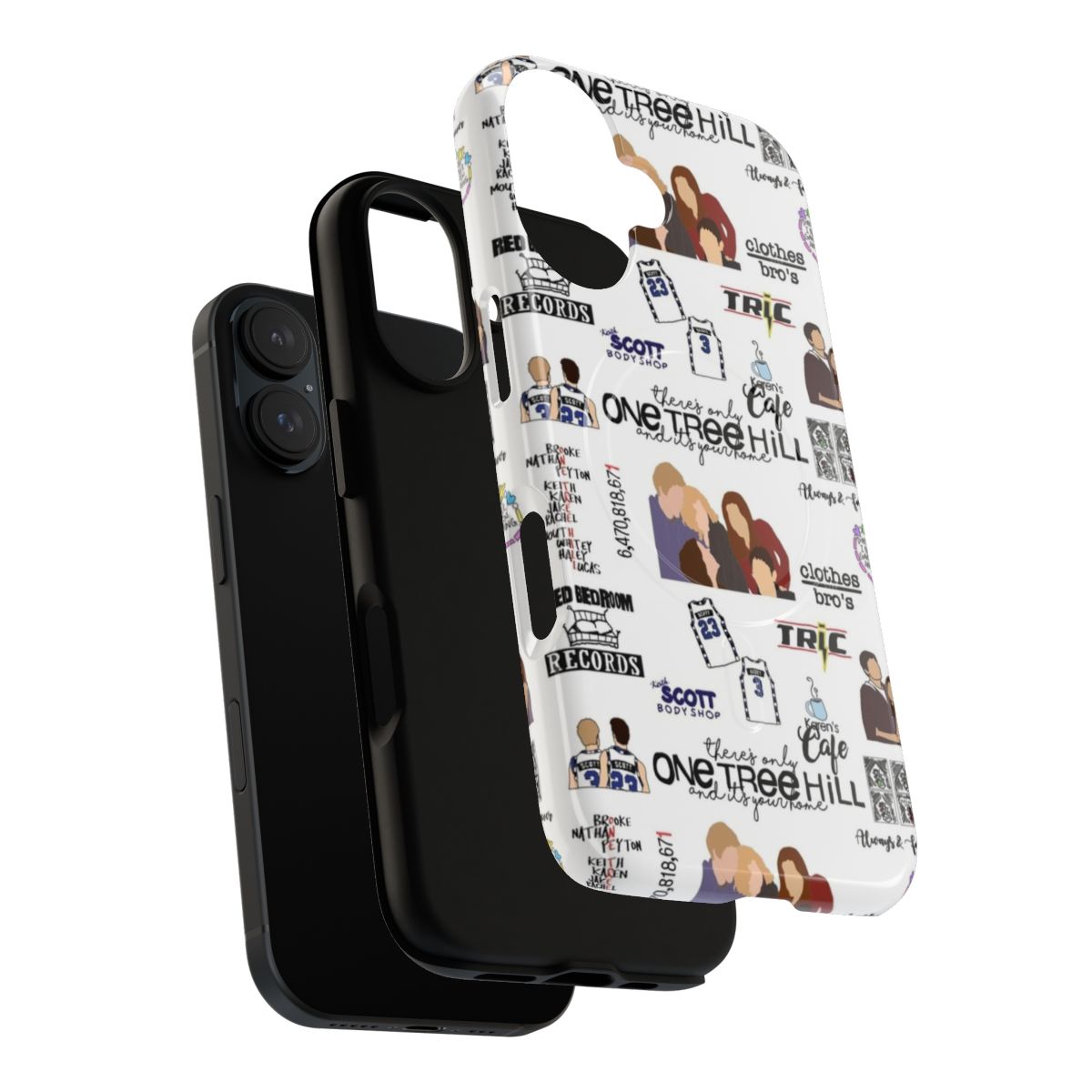 One Tree Hill Magnetic Tough Phone Case - Layers