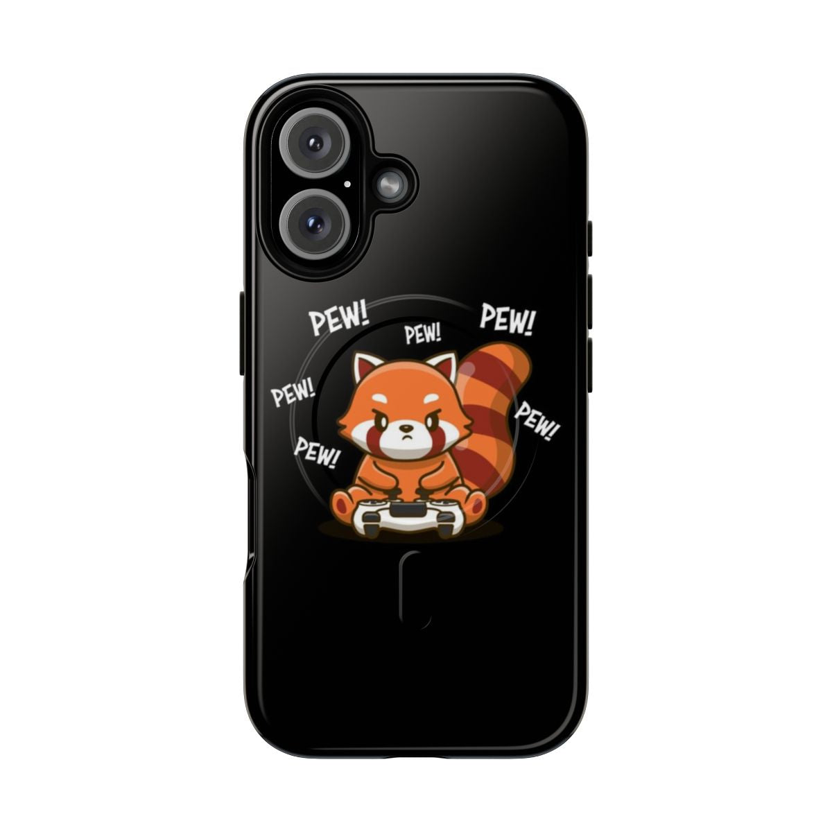 Cute kawaii red panda on a tough magnetic phone case