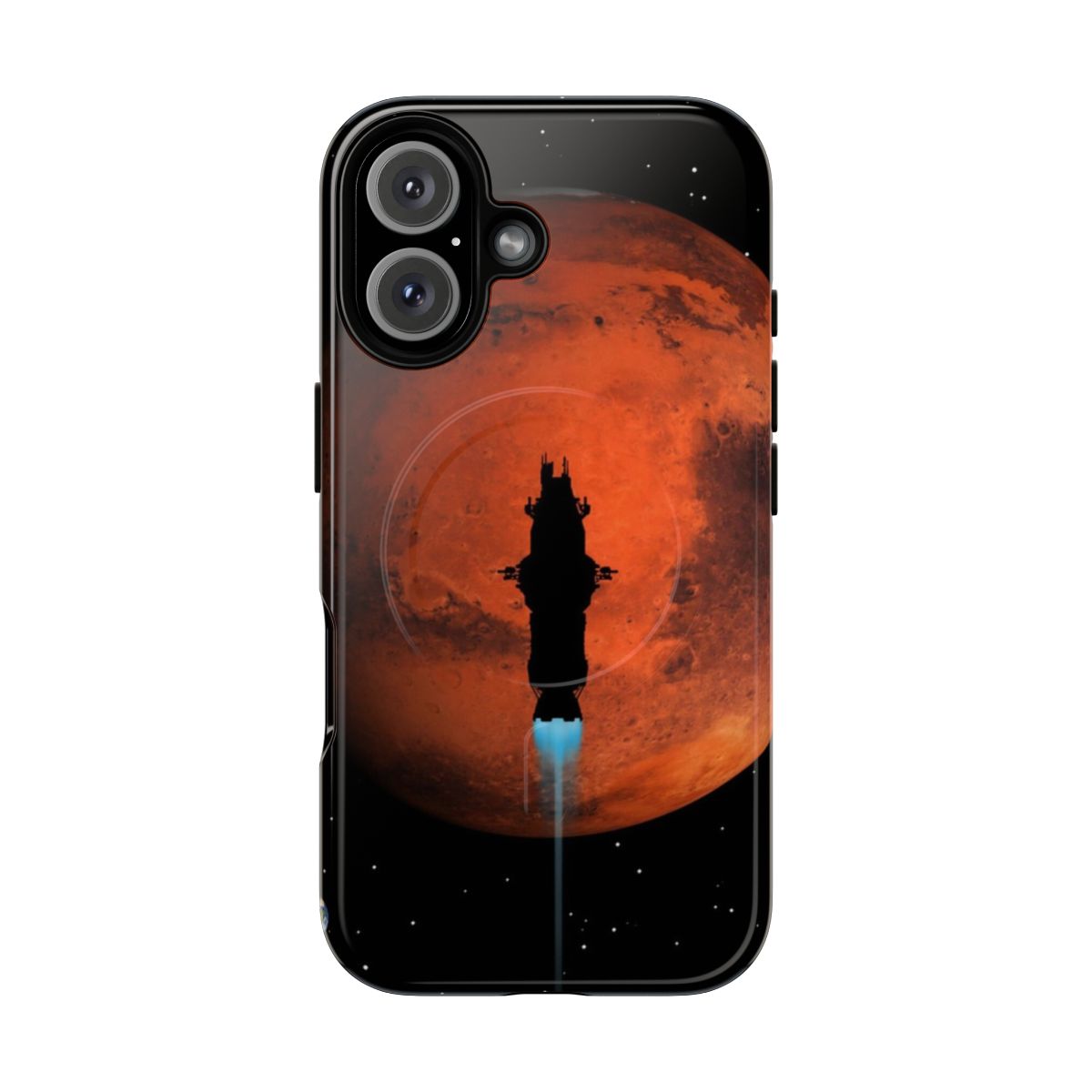 Rocinante ship silhouette poster phone case for The Expanse fans