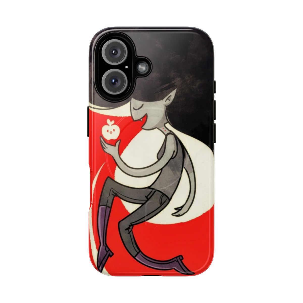 Marceline-inspired phone case with magnetic closure and durable design