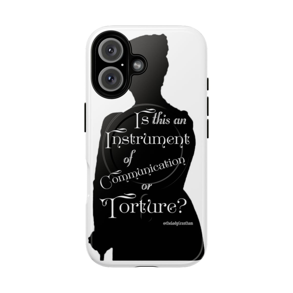 Magnetic tough phone case featuring the Dowager Countess of Downton Abbey