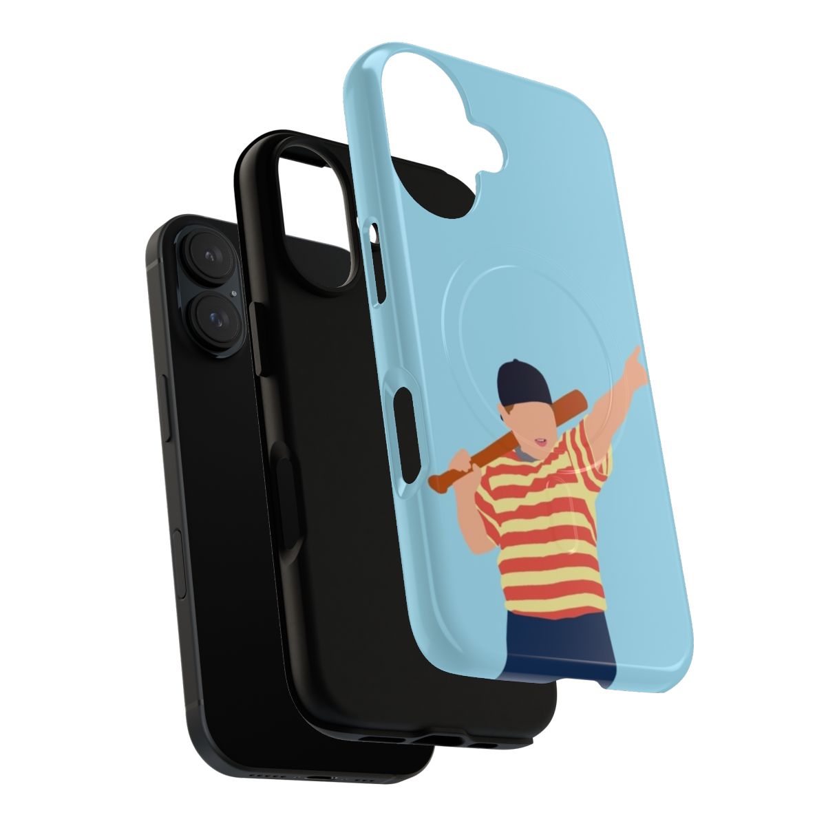 Magnetic tough phone case featuring the "Great Hambino" from the classic 90s film The Sandlot - Layers