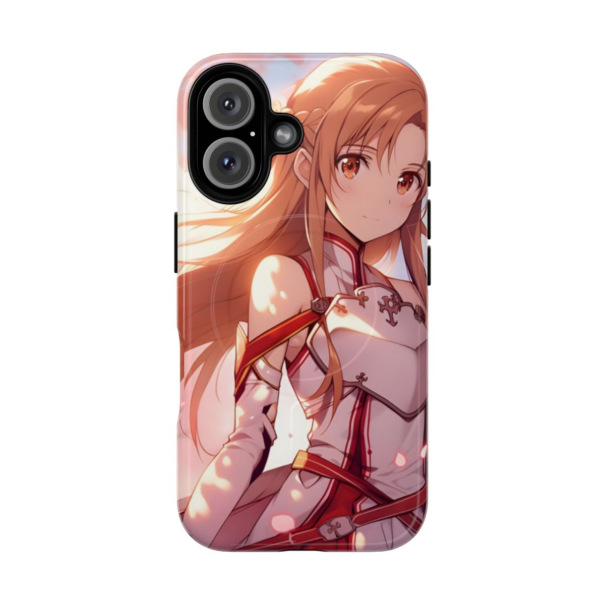 Anime girl phone case with Asuna from Sword Art Online design