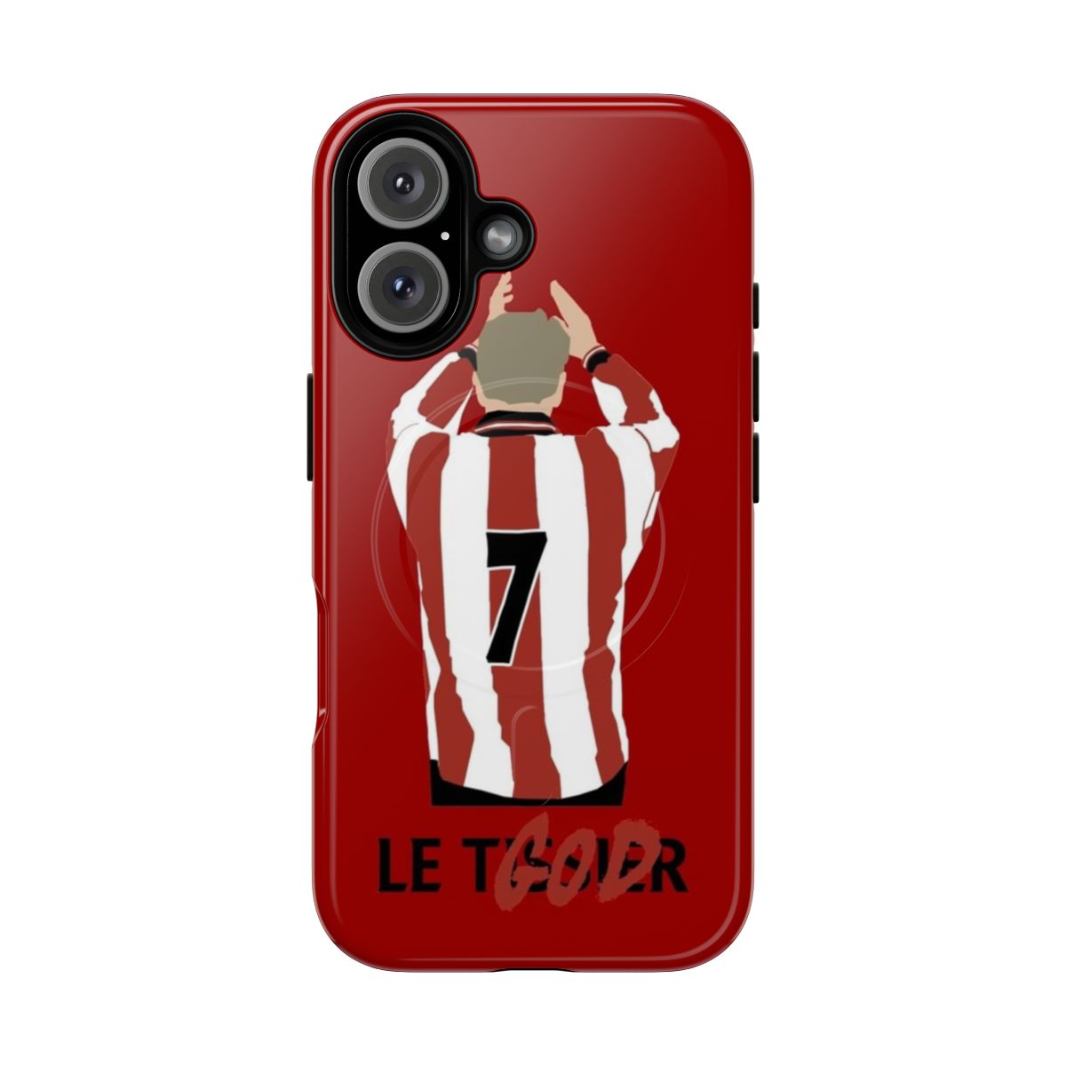 Magnetic phone case with Southampton football club branding