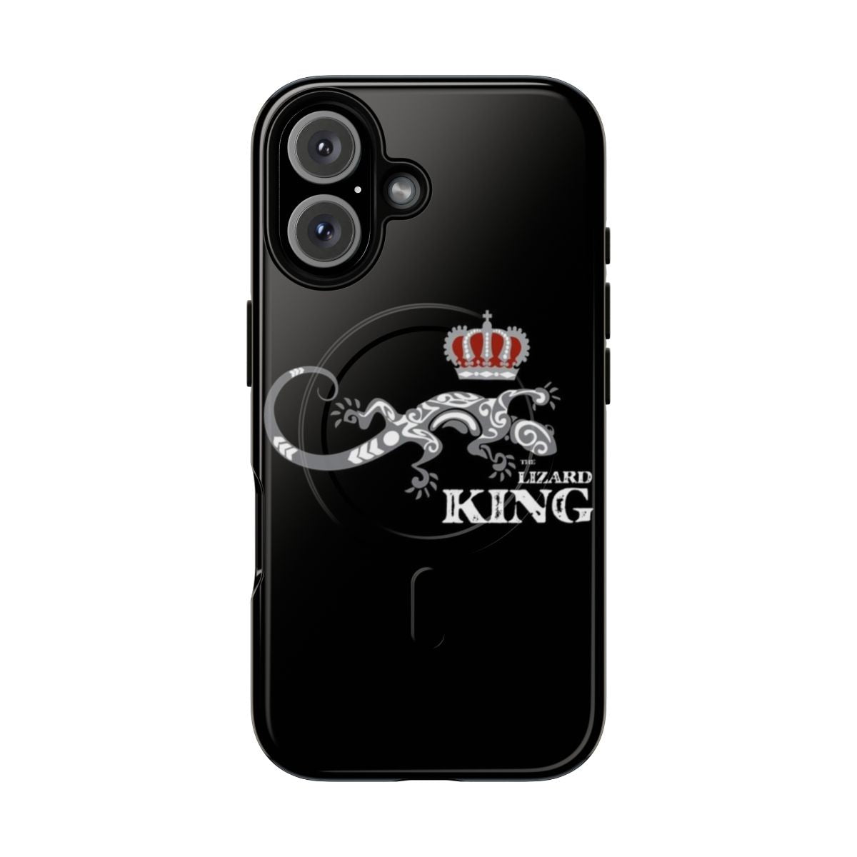 Vintage-style phone case featuring an illustration of Jim Morrison, the lead singer of the classic rock band The Doors.