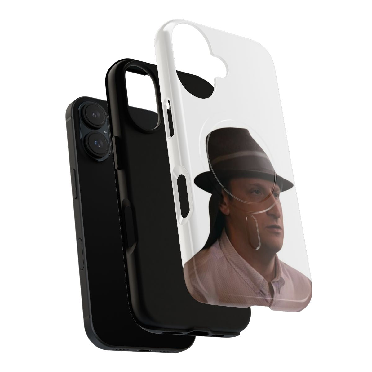 Magnetic tough phone case with I Think You Should Leave hat design - Layers