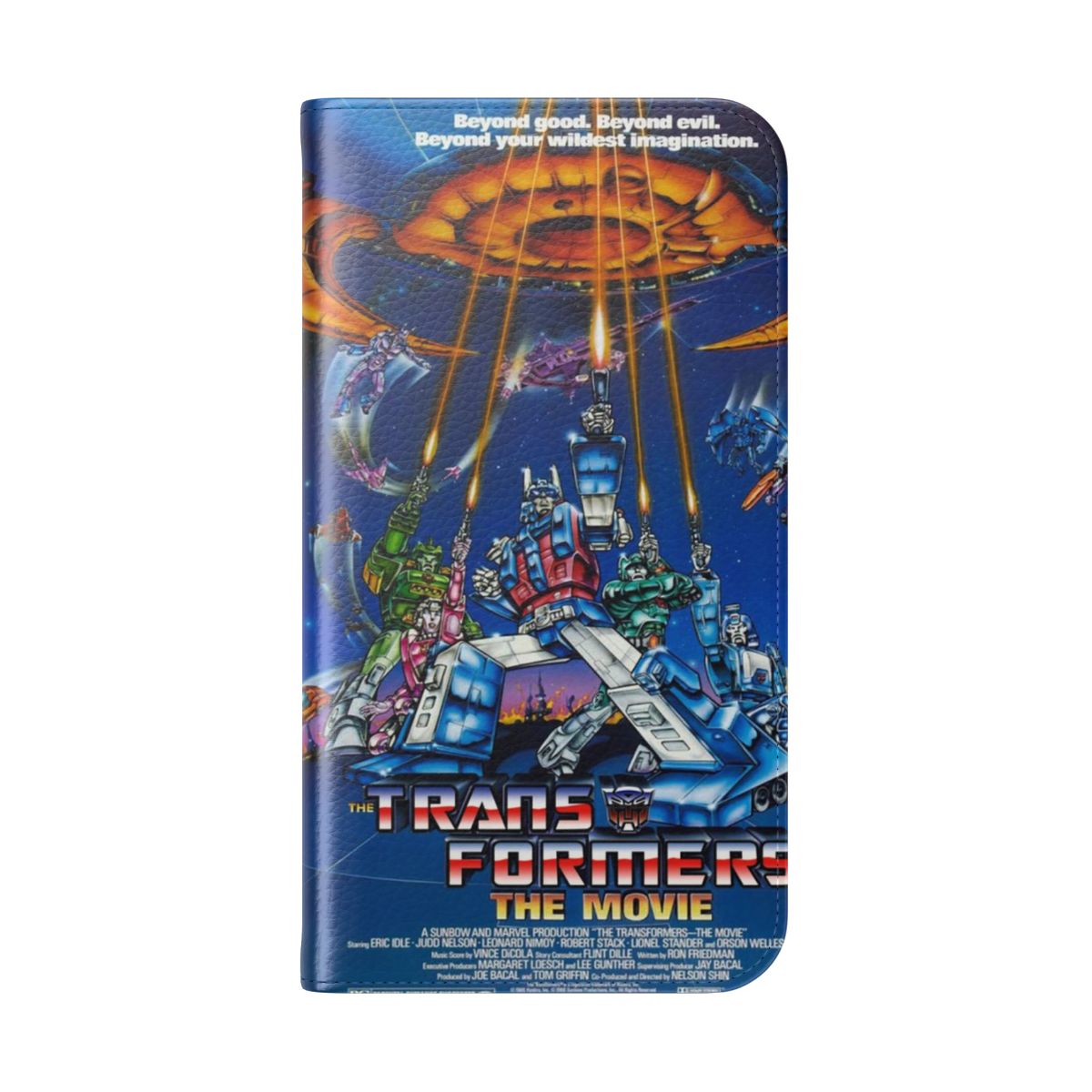 Retro Transformers G1 Movie Art Phone Case - Folded Back