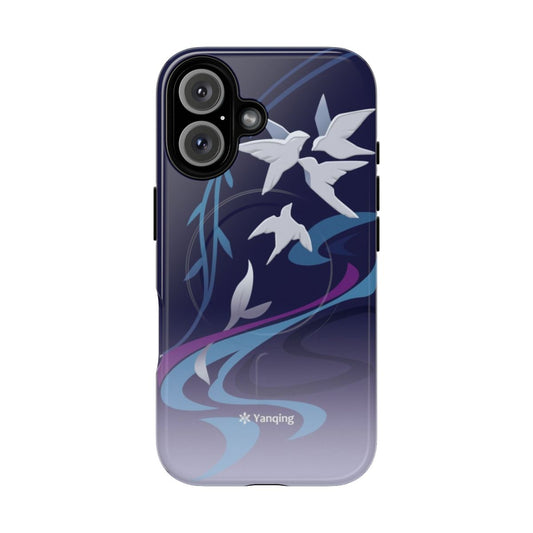 Yanqing-inspired phone case with a sleek, tough design for Honkai Impact and Honkai Star Rail fans