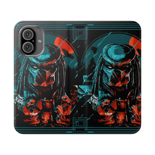 Sci-Fi Inspired Alien Predator Phone Case for Mobile Devices