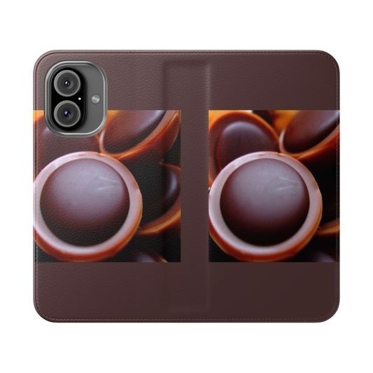 Colorful abstract art phone case cover with Toffifee-inspired design