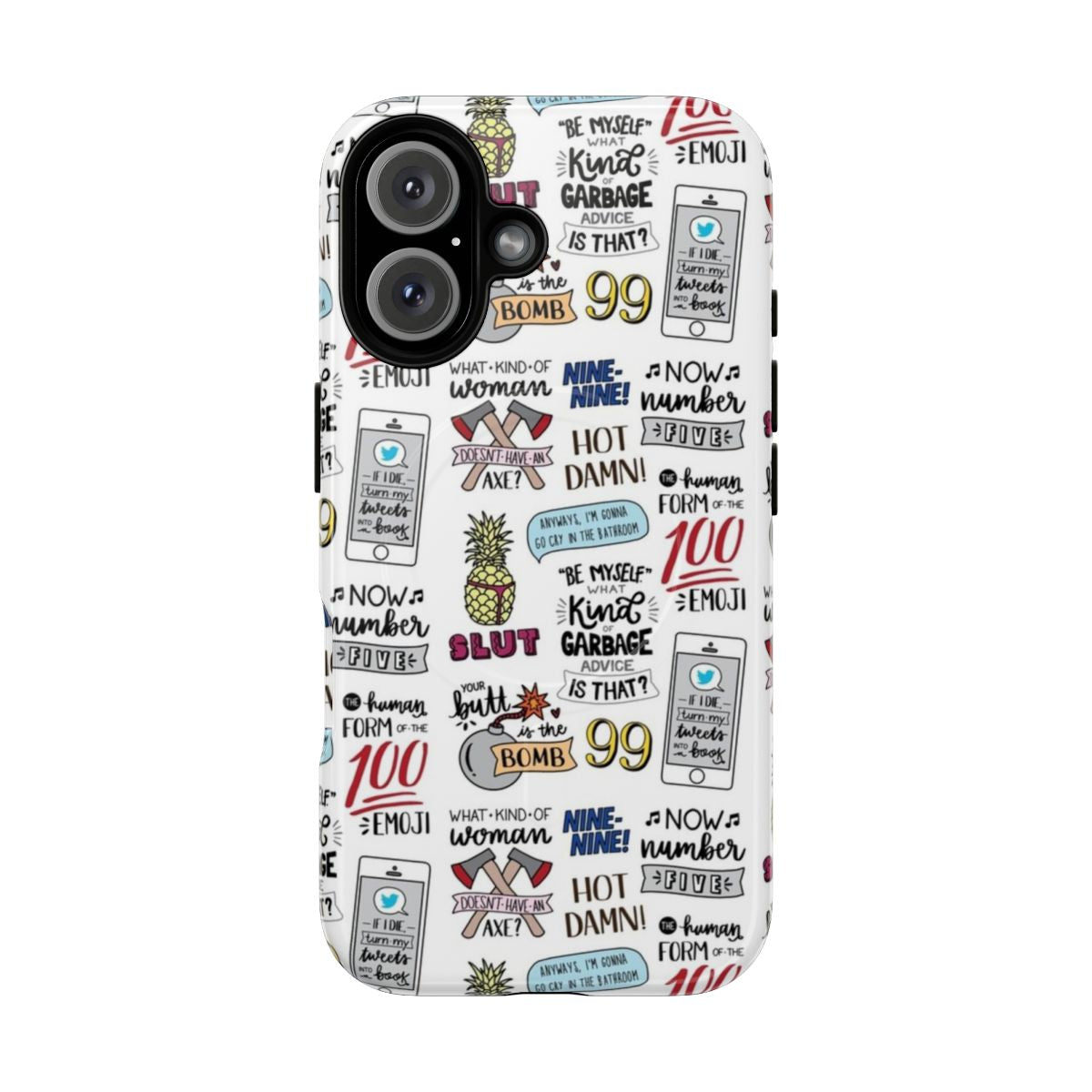 A stylish and durable phone case featuring artwork inspired by the hit TV series Brooklyn Nine-Nine.