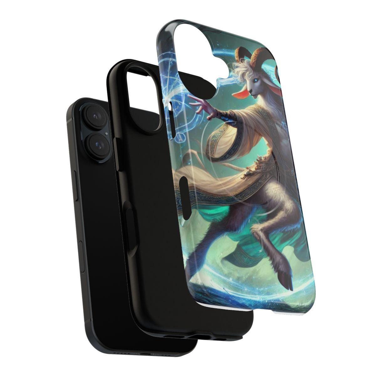 Fantasy-inspired phone case with magical design elements - Layers