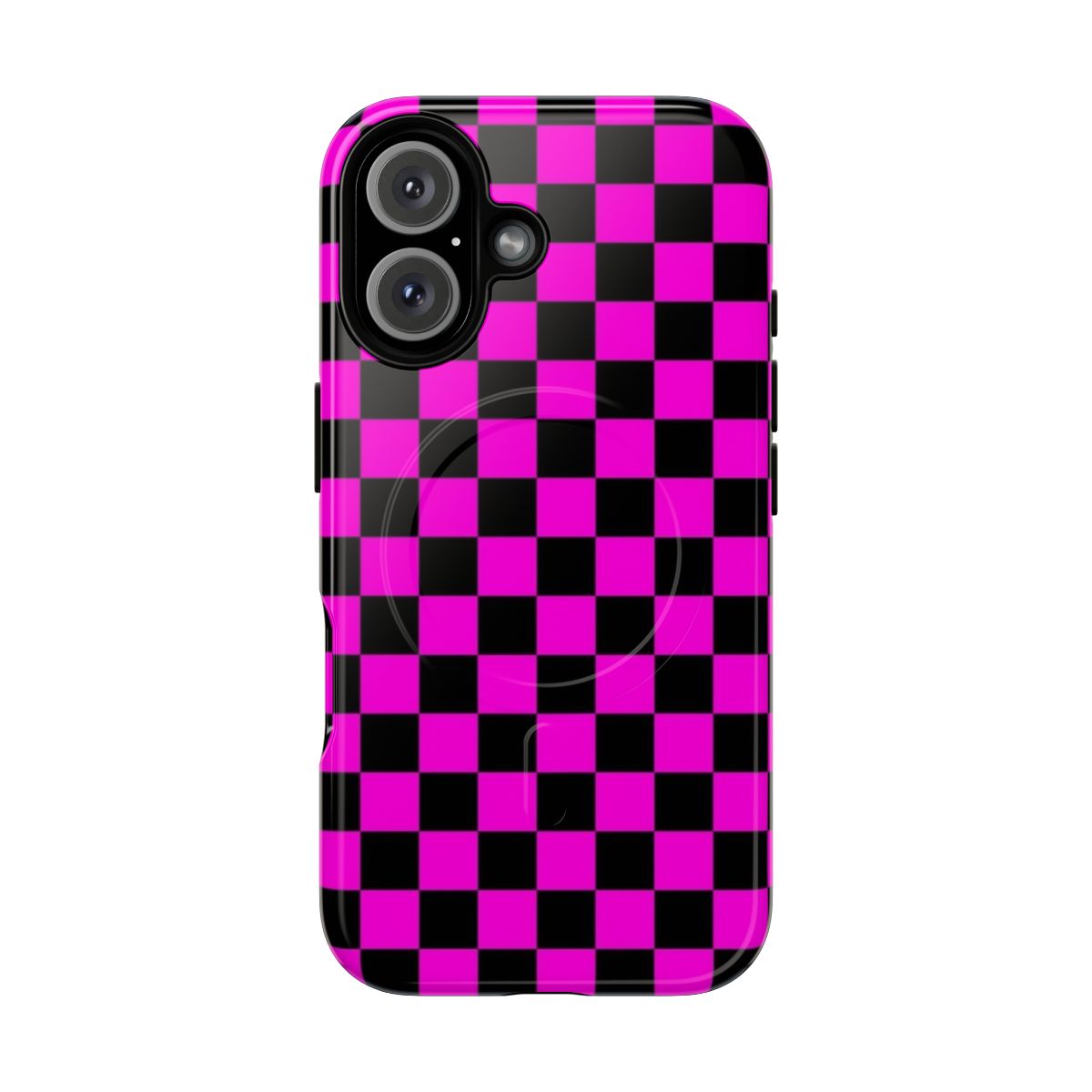 Magnetic tough phone case with a Garry's Mod inspired pattern design