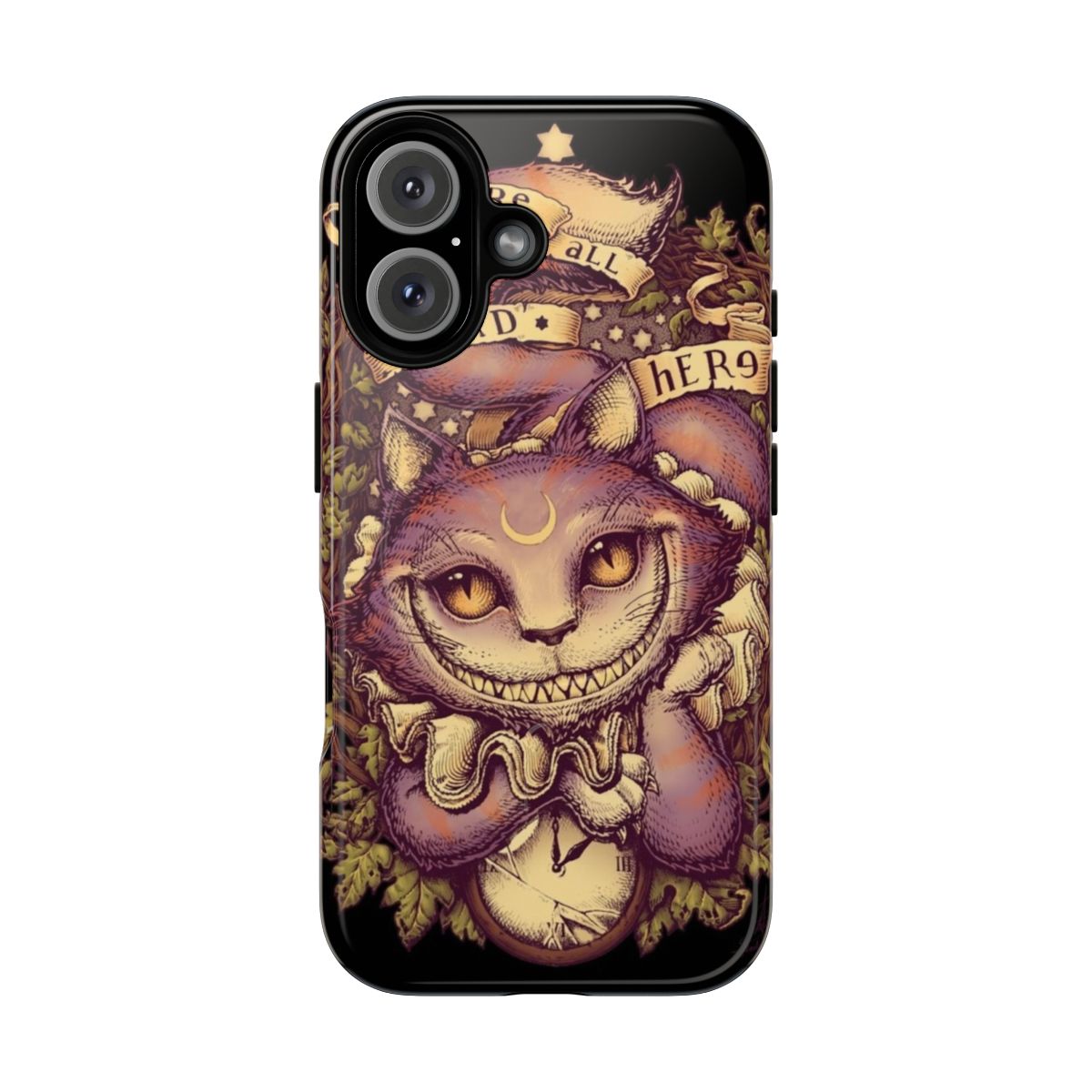 Cheshire Cat Inspired Magnetic Tough Phone Case