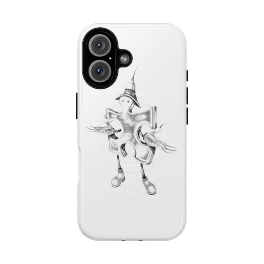 Indie music-themed customizable phone cases with a magnetic, tough design.