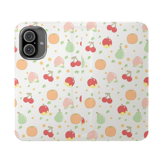 Colorful fruit pattern phone case cover with a cute and adorable design