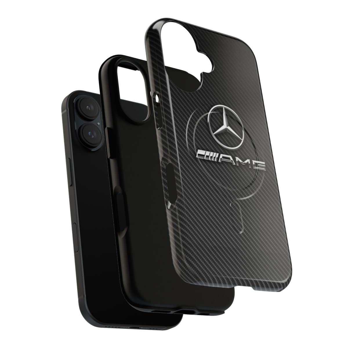 Tough magnetic phone case with sports car design - Layers