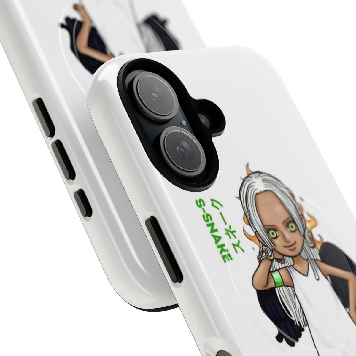 S-Snake Magnetic Phone Case featuring Boa Hancock from One Piece - Detail