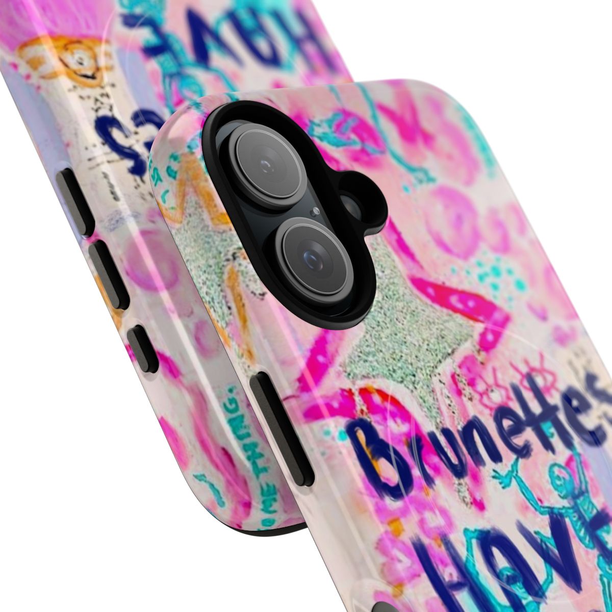 Brunette Magnetic Tough Phone Case - Detail