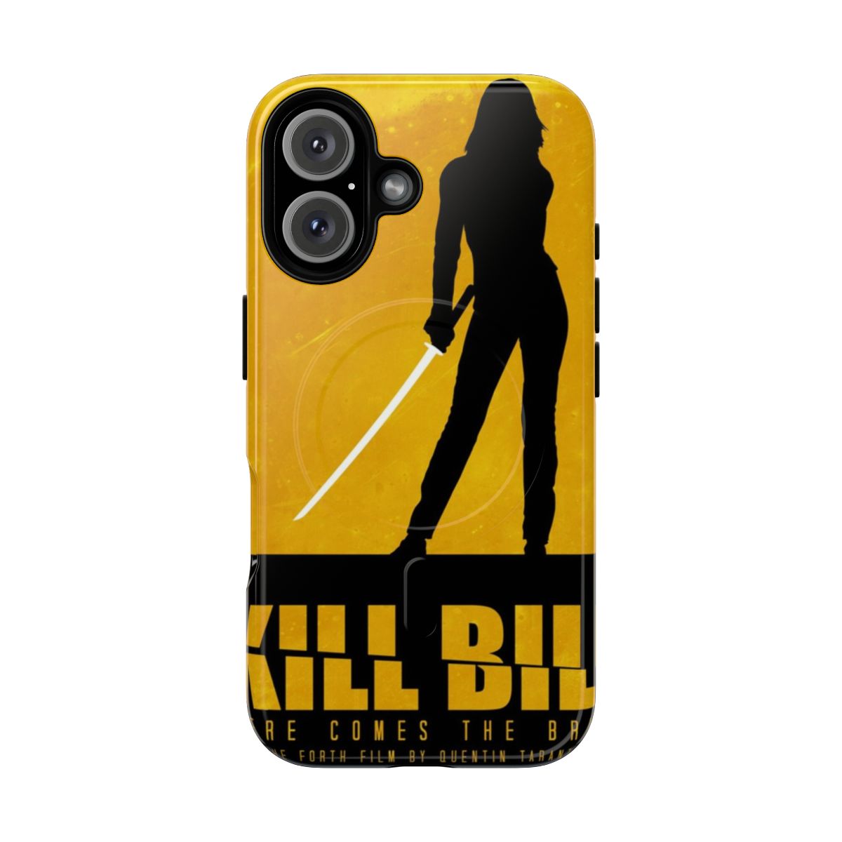 Magnetic tough phone case featuring the iconic characters and imagery from the Kill Bill films