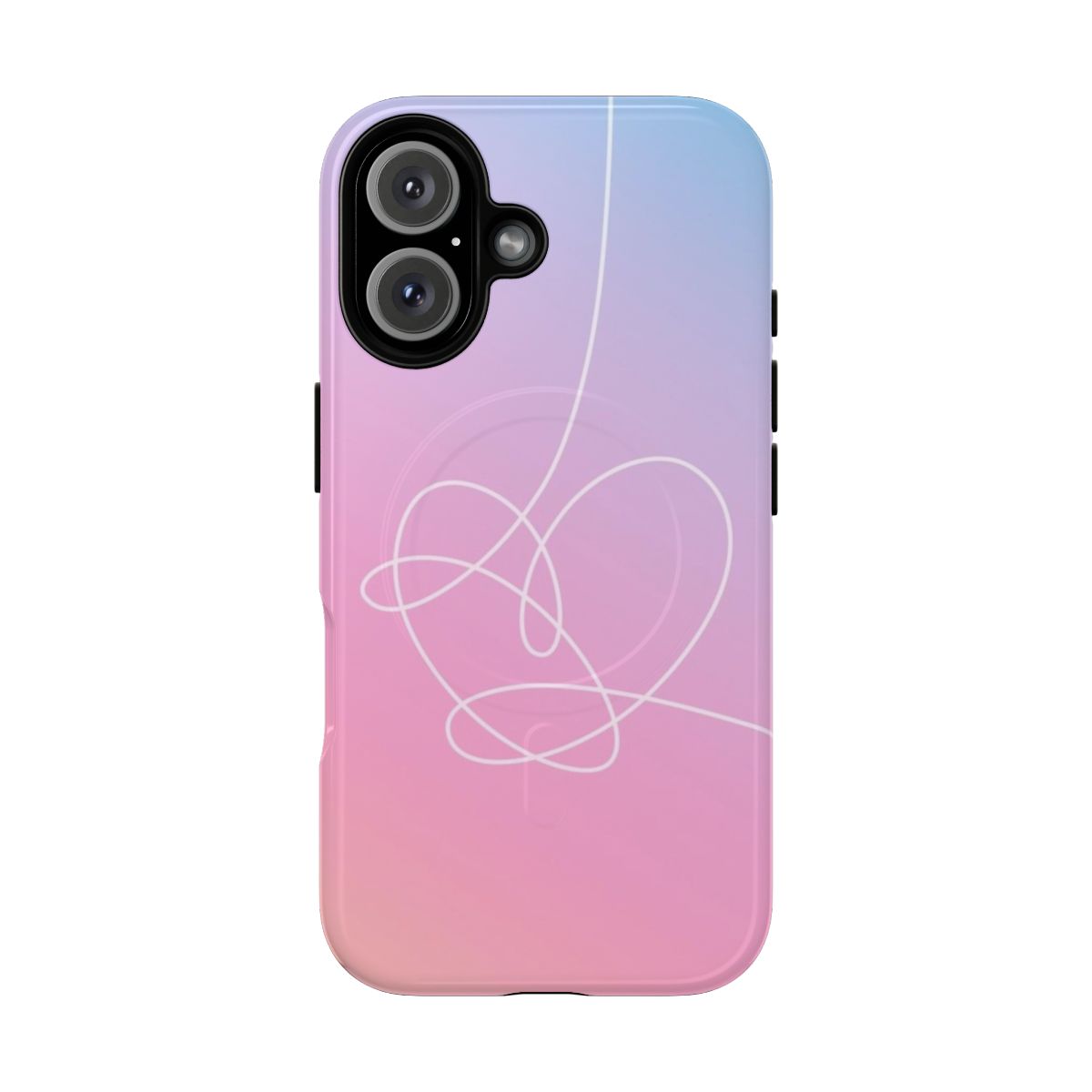 Magnetic tough phone case featuring the BTS 'Love Yourself: Answer' album theme