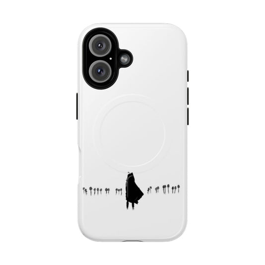 Magnetic tough phone case with Star Wars inspired Ahsoka Tano design