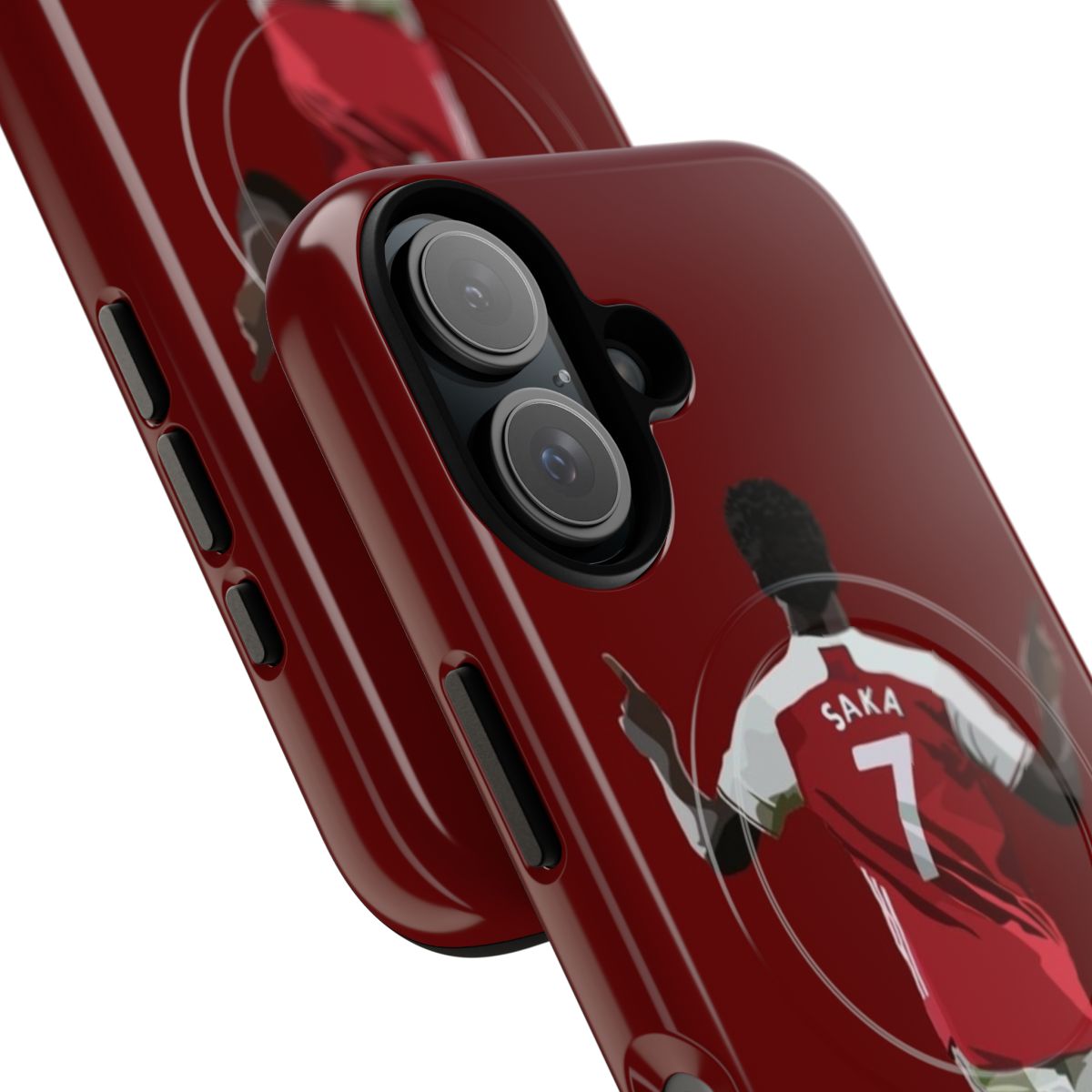 Bukayo Saka Arsenal Football Phone Case - Detail