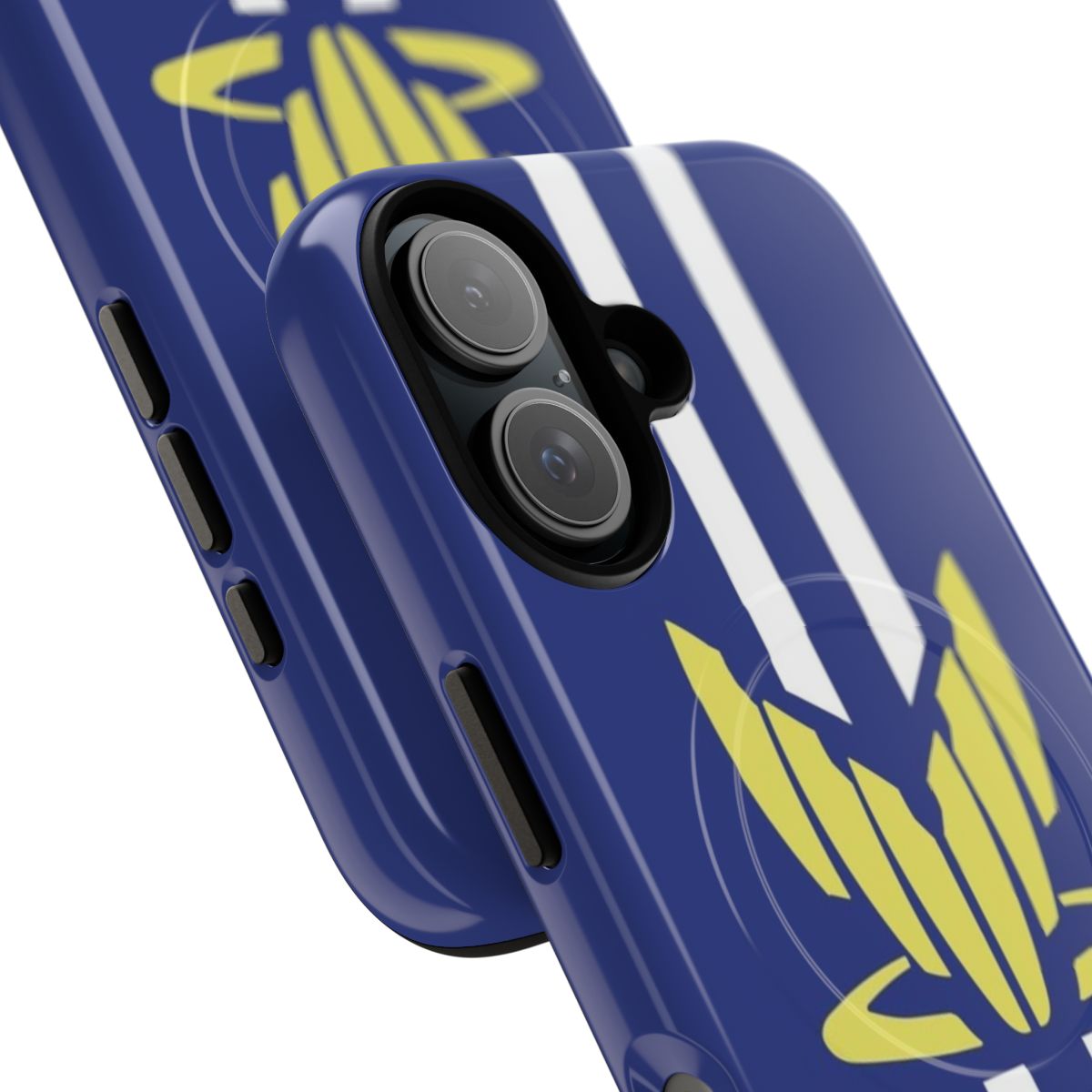 Mass Effect Kaidan Alenko inspired magnetic tough phone case - Detail