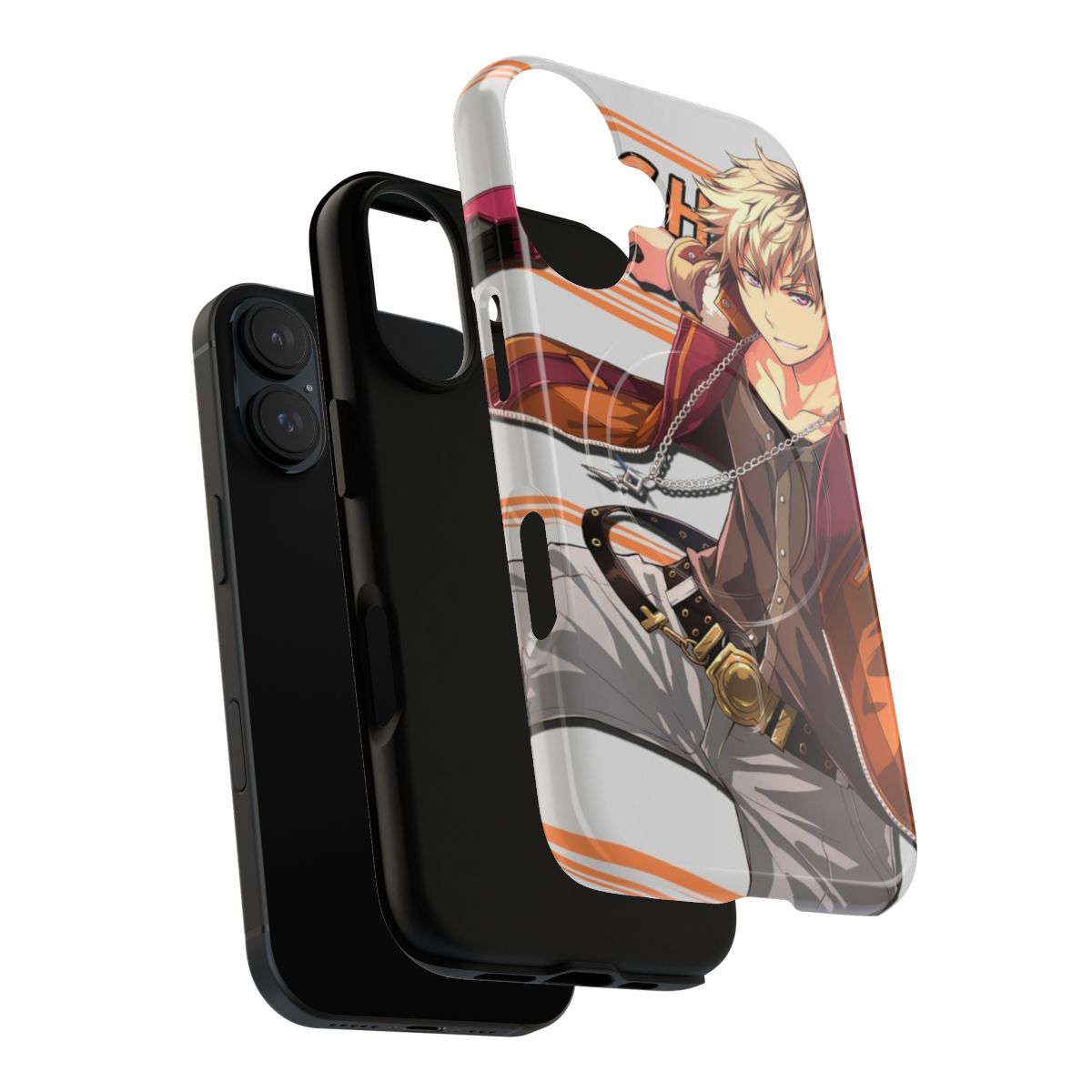 Magnetic and rugged phone case featuring Trails of Cold Steel-inspired design - Layers