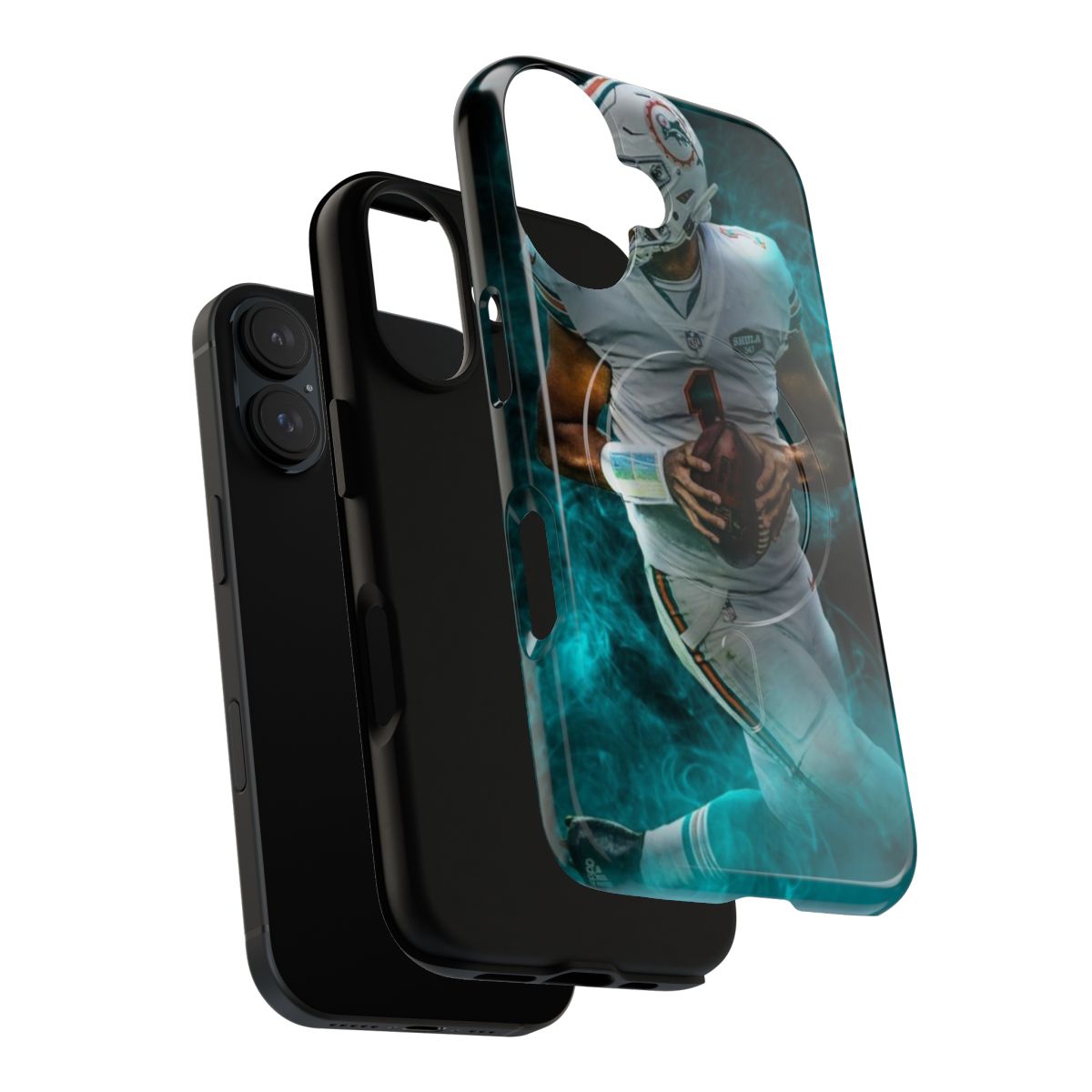 Miami Dolphins Tua Tagovailoa sports art magnetic tough phone case - Layers