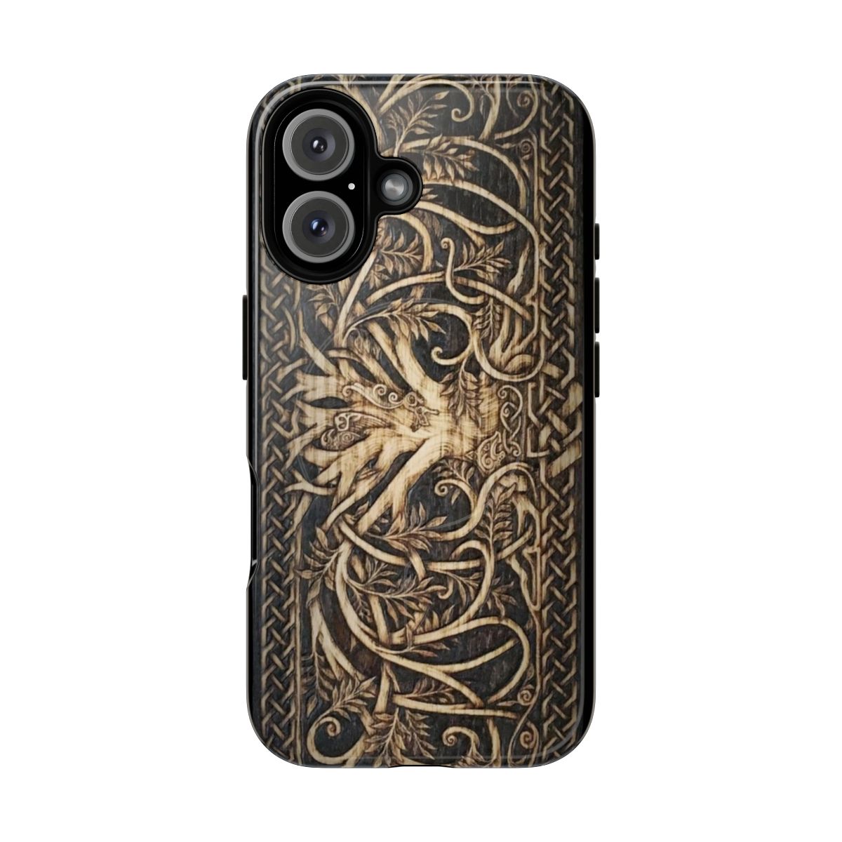 Yggdrasil phone case featuring the Norse tree of life design