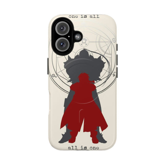 Magnetic tough phone case featuring the Elric brothers from the Fullmetal Alchemist anime series