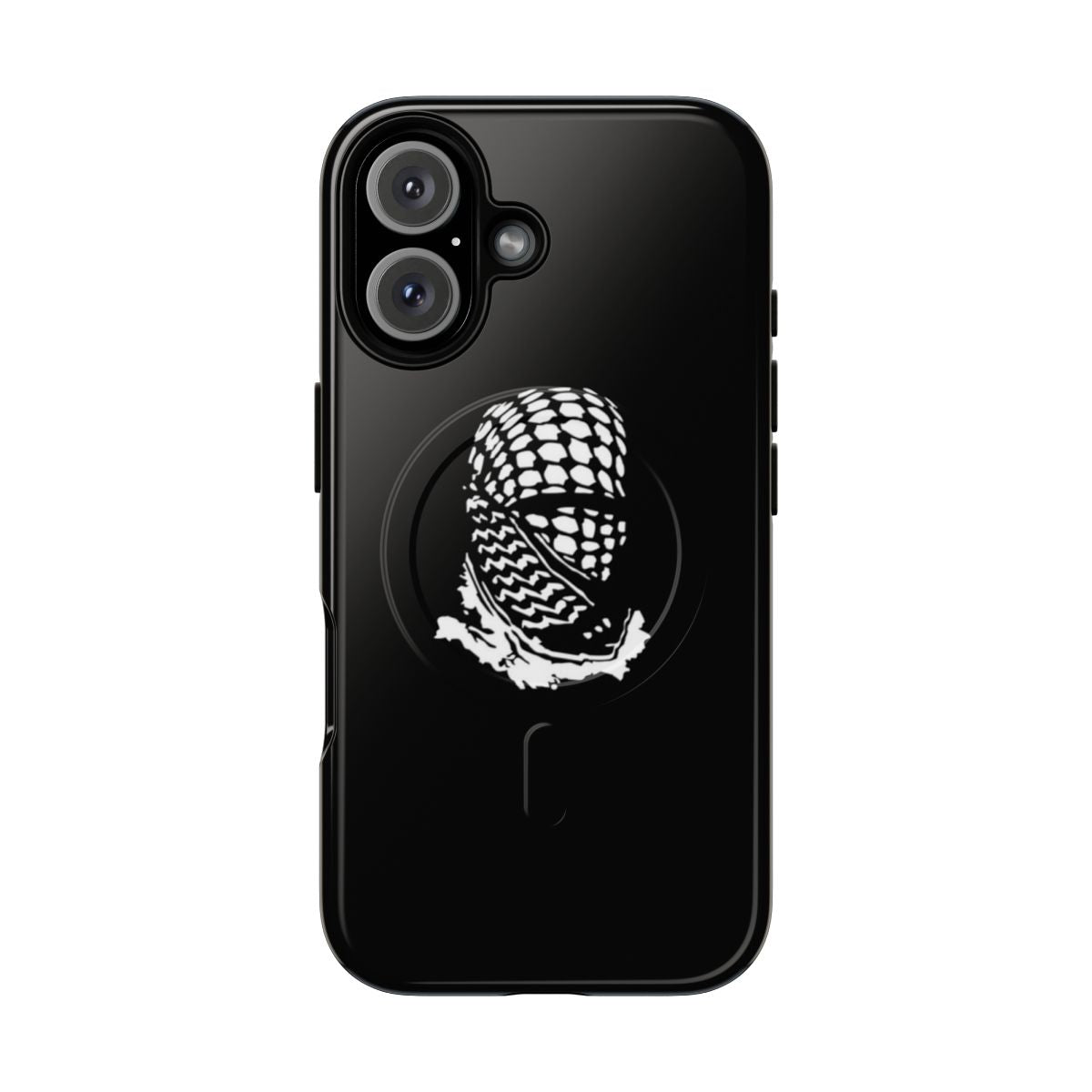 Magnetic tough phone case with Palestinian calligraphy design