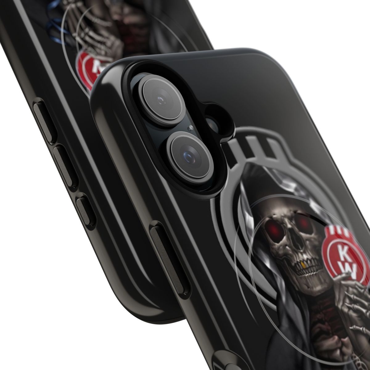 Magnetic tough phone case with Kenworth truck logo - Detail