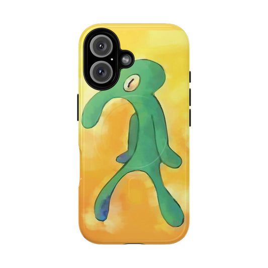 Bold and brash-inspired magnetic phone case with a bold, quirky design