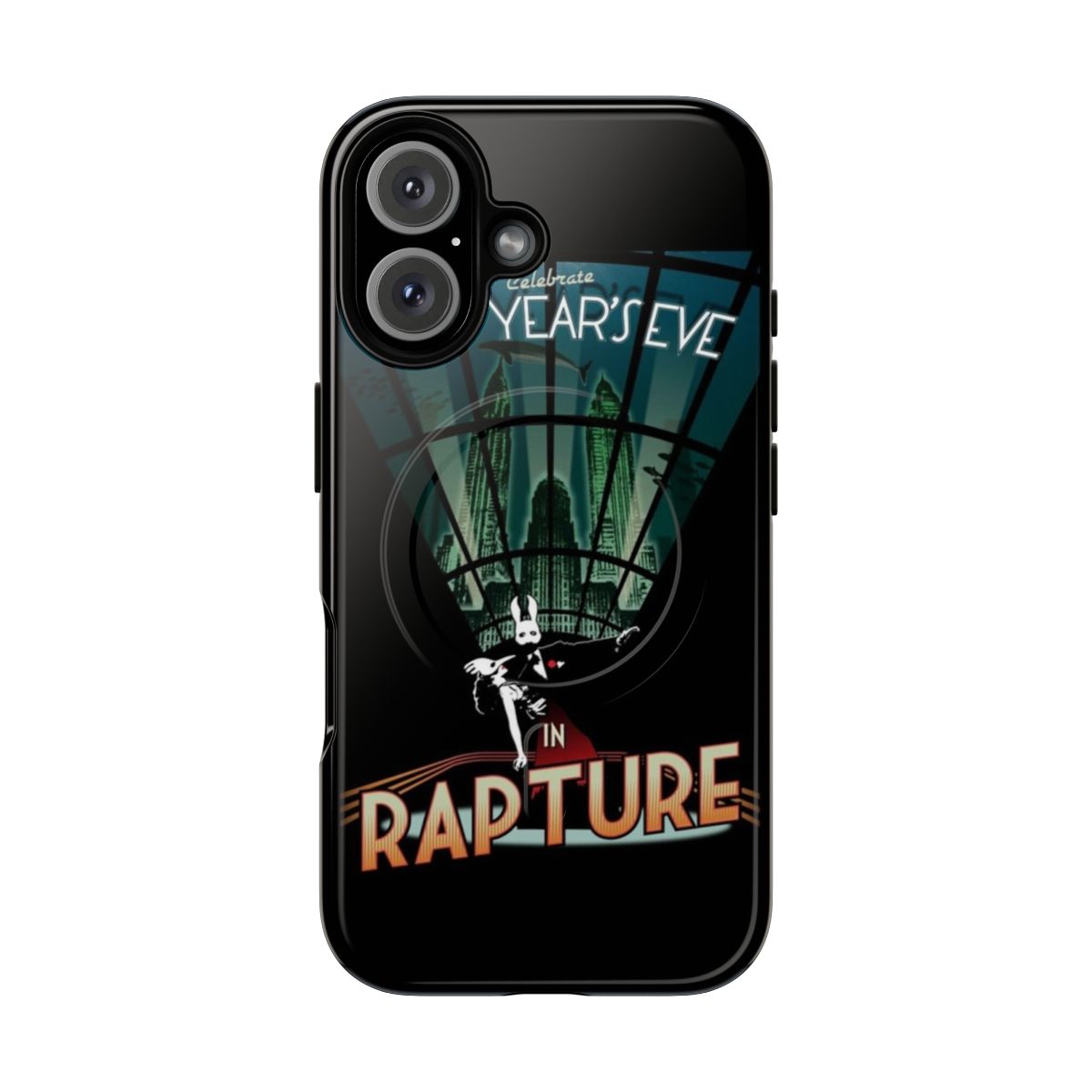 Bioshock Rapture-inspired magnetic tough phone case