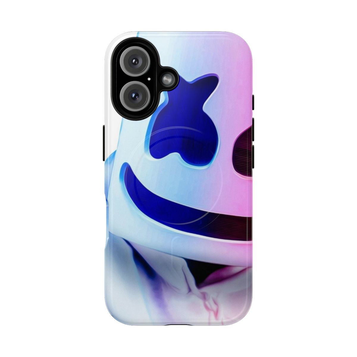 Fortnite Marshmello skin-inspired phone case with high-quality magnetic protective cover