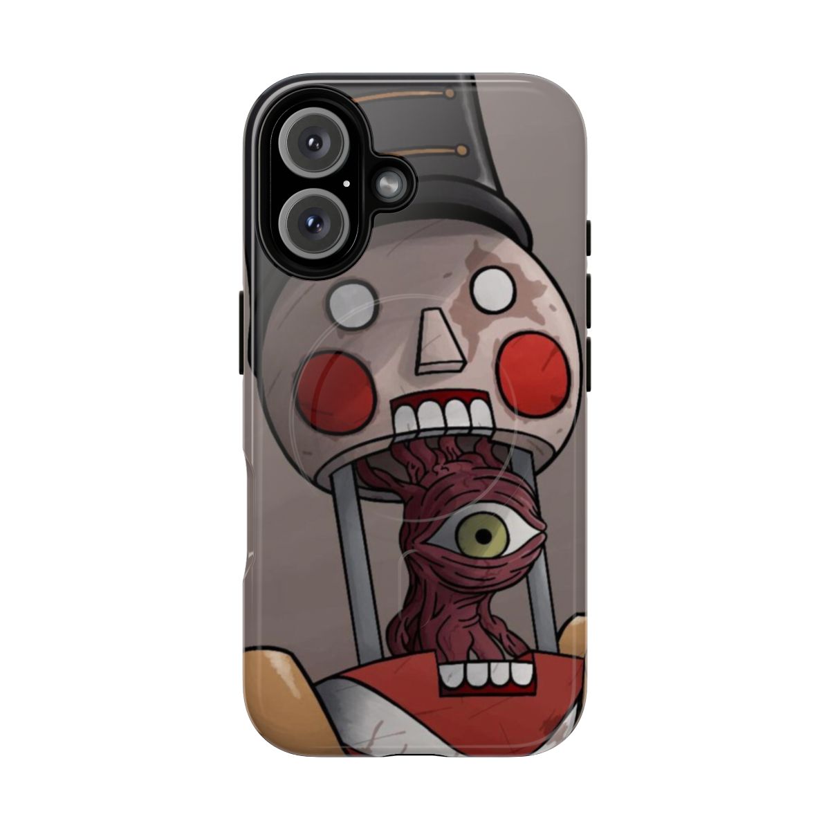 Lethal Company-inspired mobile phone case featuring a Nutcracker-themed fan art design