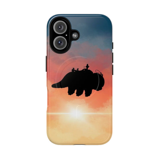 Appa, the flying sky bison from Avatar: The Last Airbender, on a tough magnetic phone case.