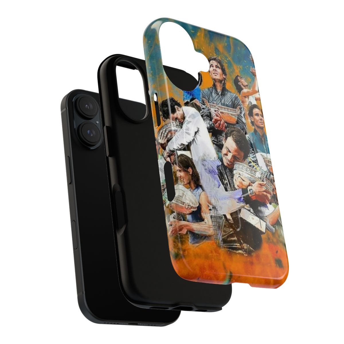 Rafael Nadal Magnetic Tough Phone Case - Layers