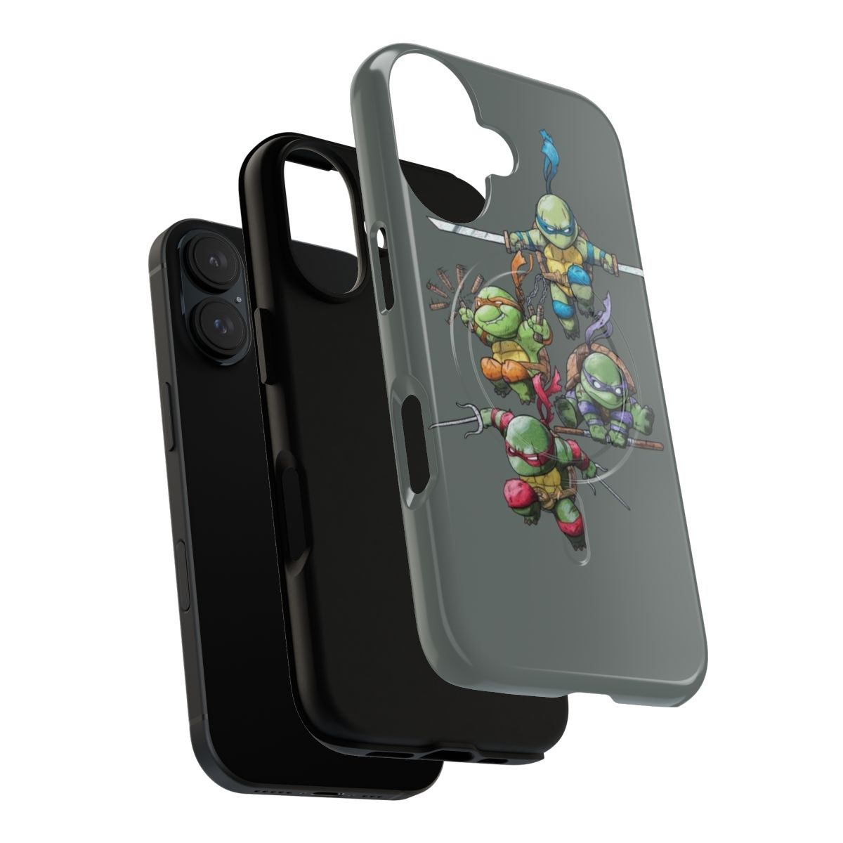 Magnetic tough phone case with superhero designs - Layers