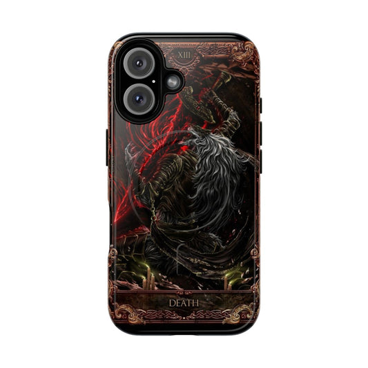 Elden Ring and Dark Souls inspired phone case with a magnetic design and tough protection