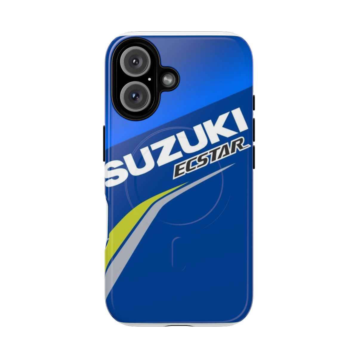 Suzuki MotoGP inspired magnetic tough phone case