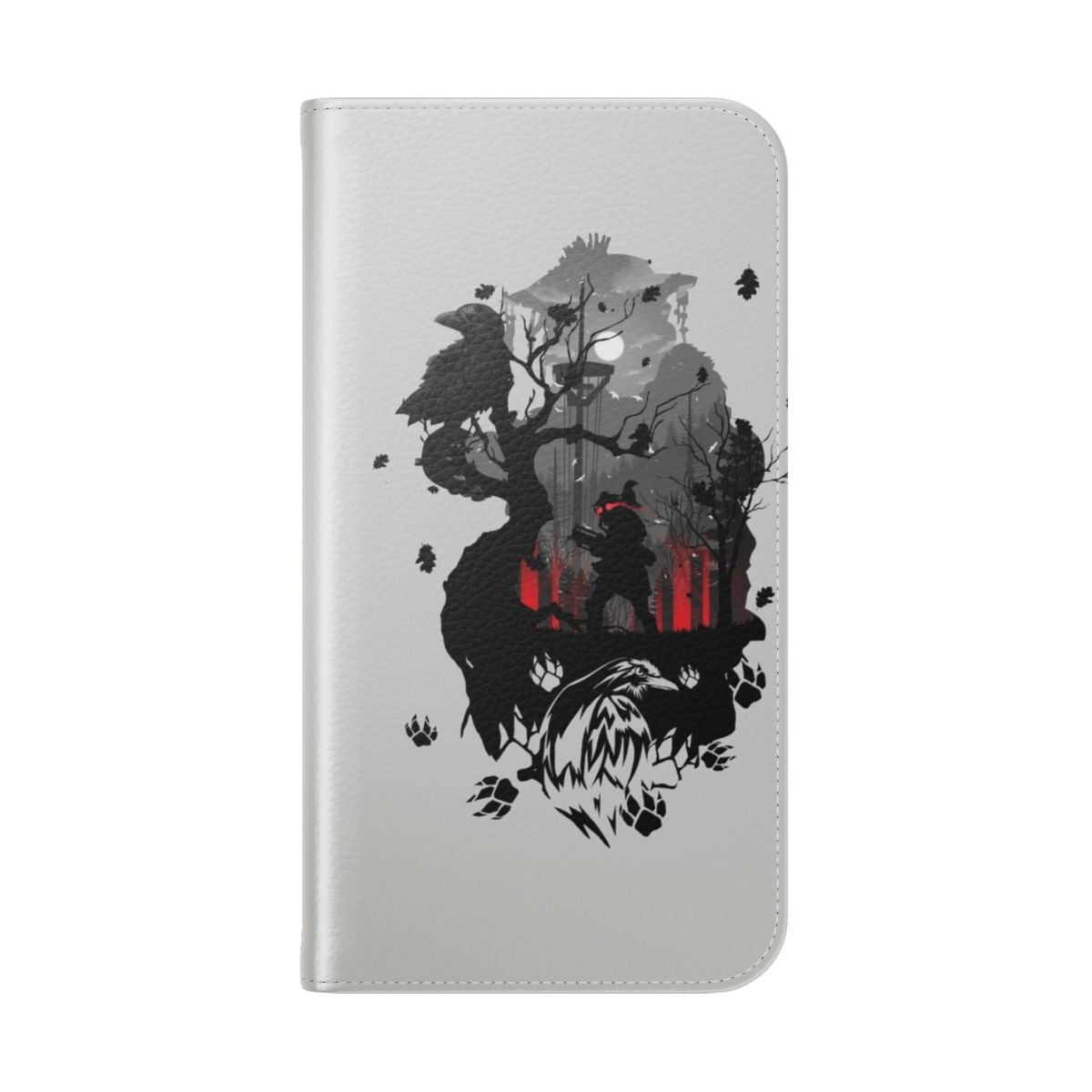 Apex Legends Bloodhound Flip Cover Phone Case - Folded Back